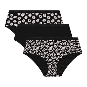 DIM LES POCKETS COTTON BOXER 3x