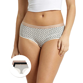 DIM LES POCKETS COTTON BOXER 3x